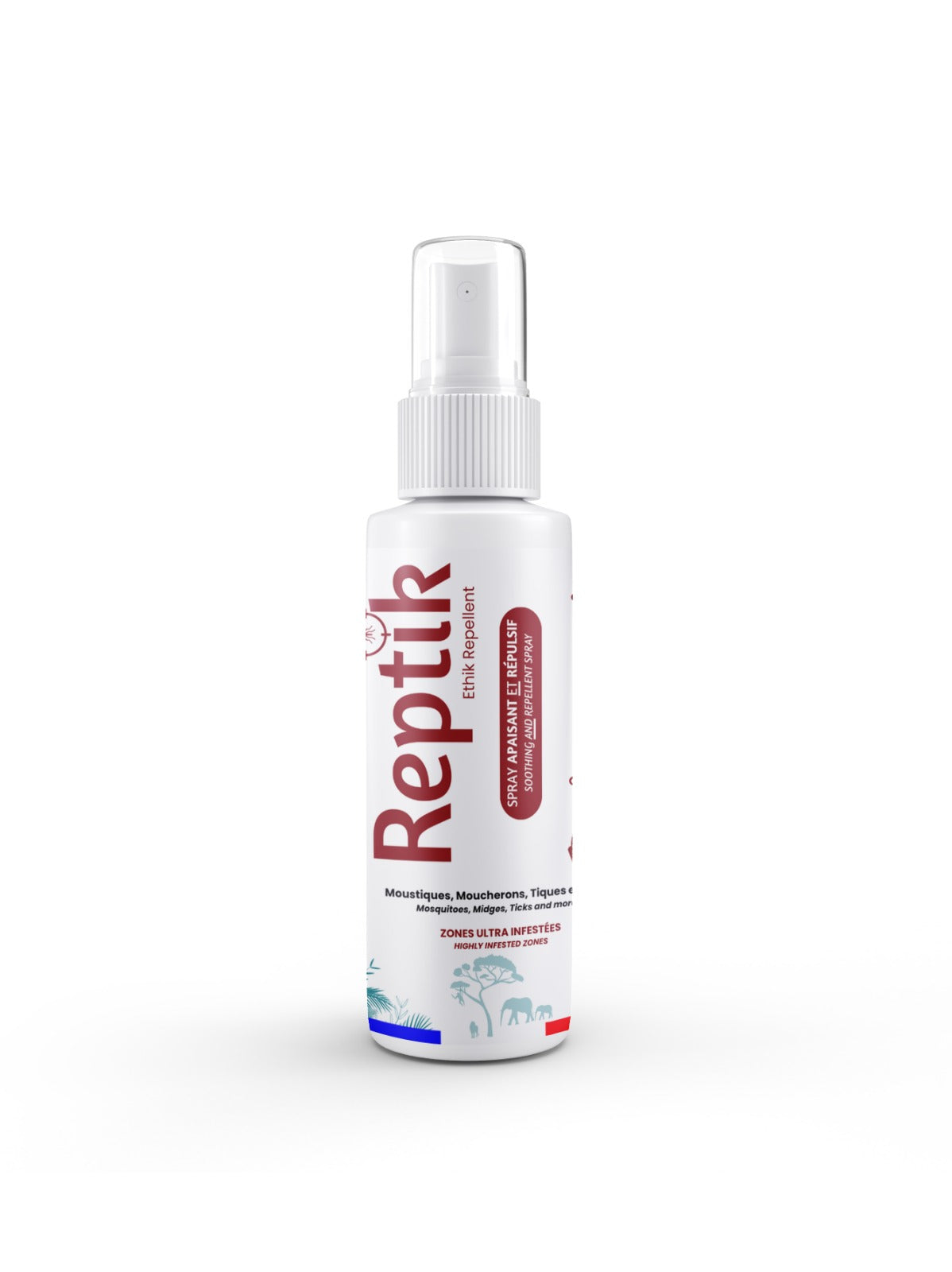 Reptik spray anti-moustique Ultra format compact zones tropicales